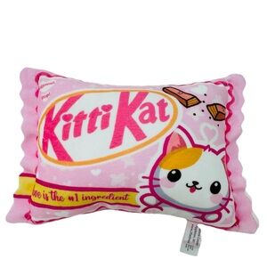 Kawaii Pop Plush - Kitti Kat Chocolate Snack Toy Kit Kat 7” NEW